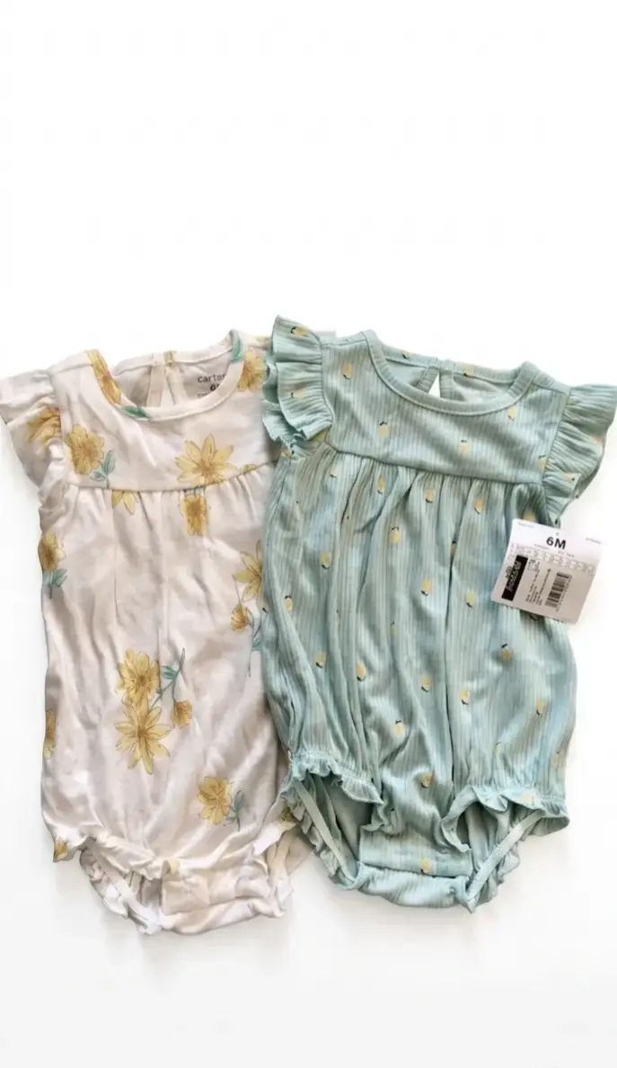 Set de bodies Carter's para bebé 6M