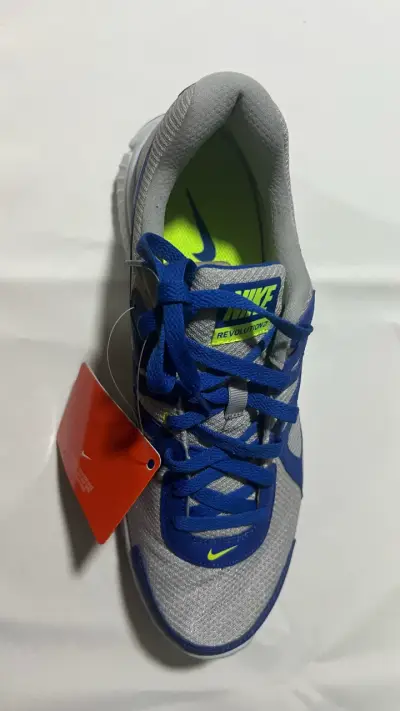 Zapatillas deportivas Nike azul y gris - miniatura 3