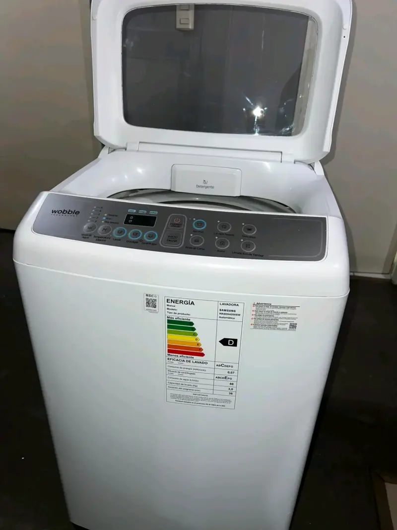 Lavadora Samsung Wobble 8kg automática - 5