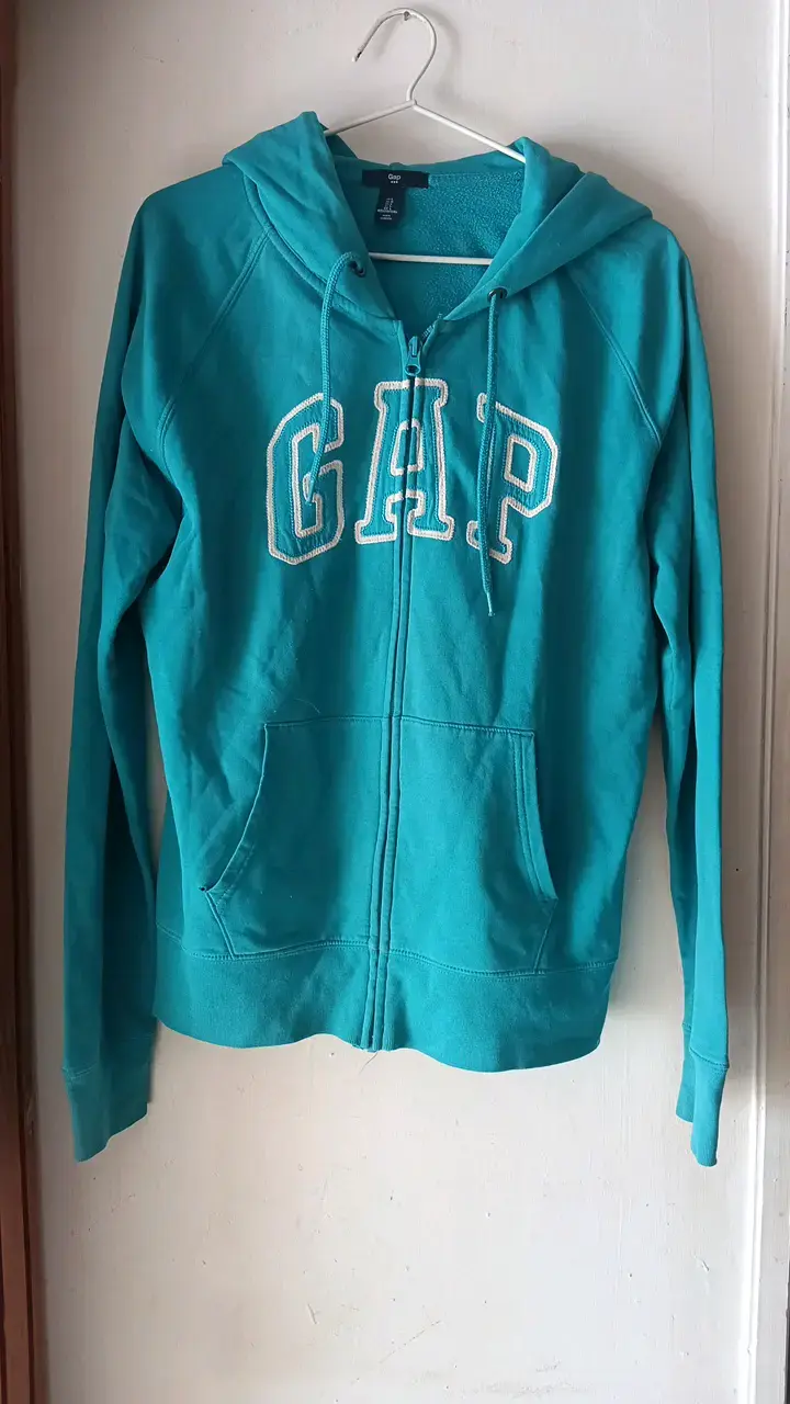 Polerón con capucha GAP turquesa