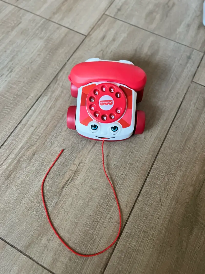Teléfono de juguete Fisher-Price clásico
