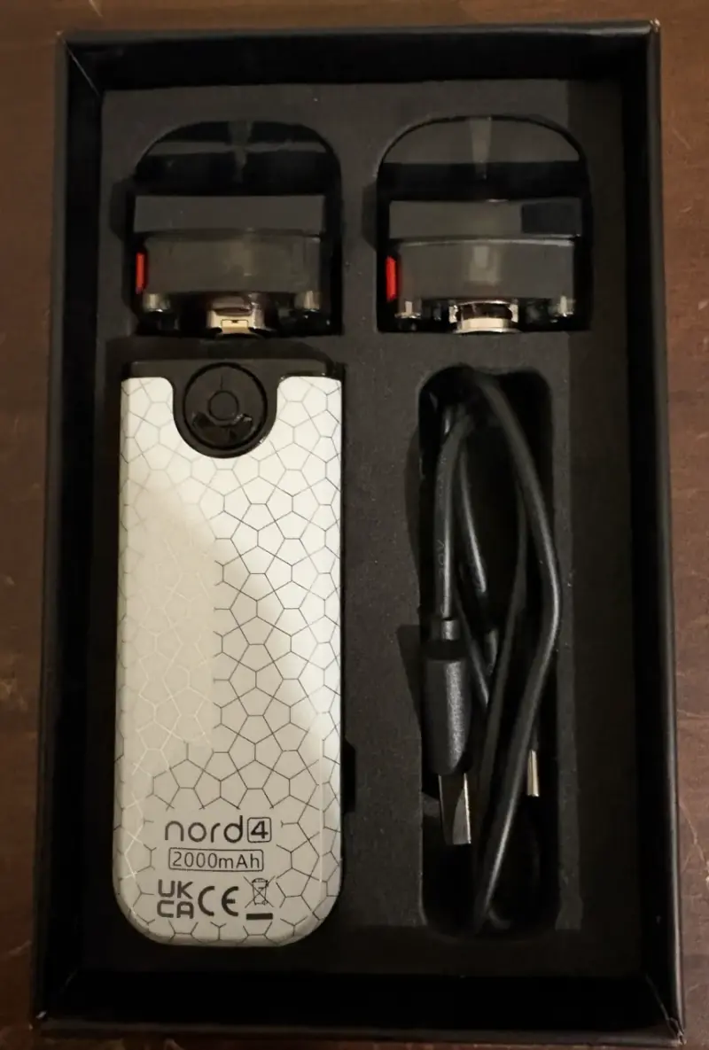 Kit de vapeo SMOK Nord 4 80W White Armor - 3