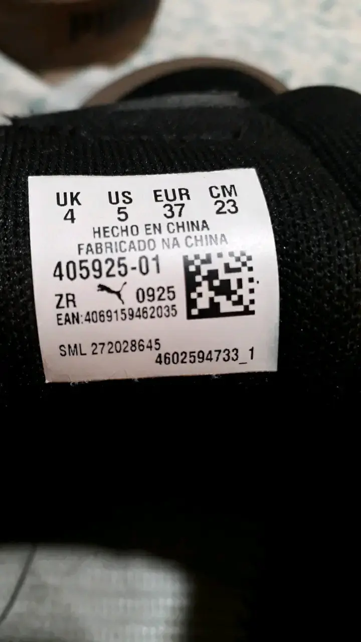 Zapatillas Puma negras casuales - 6