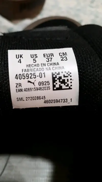 Zapatillas Puma negras casuales - miniatura 6