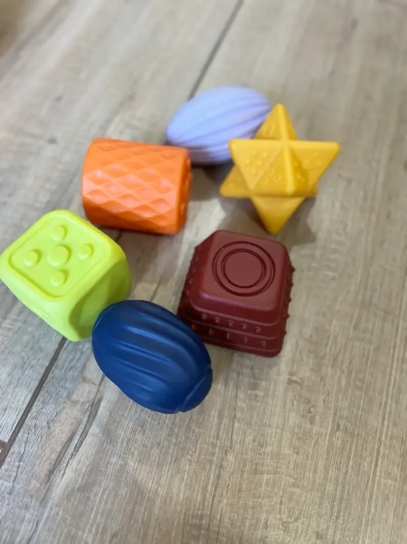 Set de bloques sensoriales para bebés