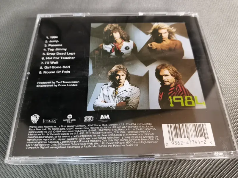 CD Van Halen - 1984 - 2