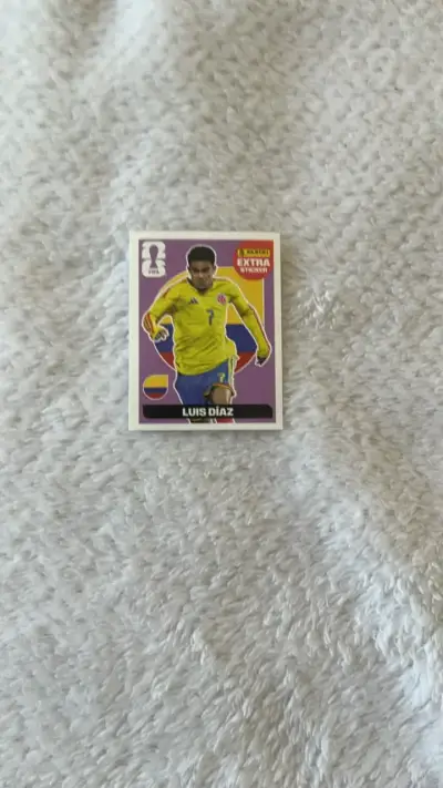 Extra Sticker Luis Díaz Mundial 2026 - miniatura 1