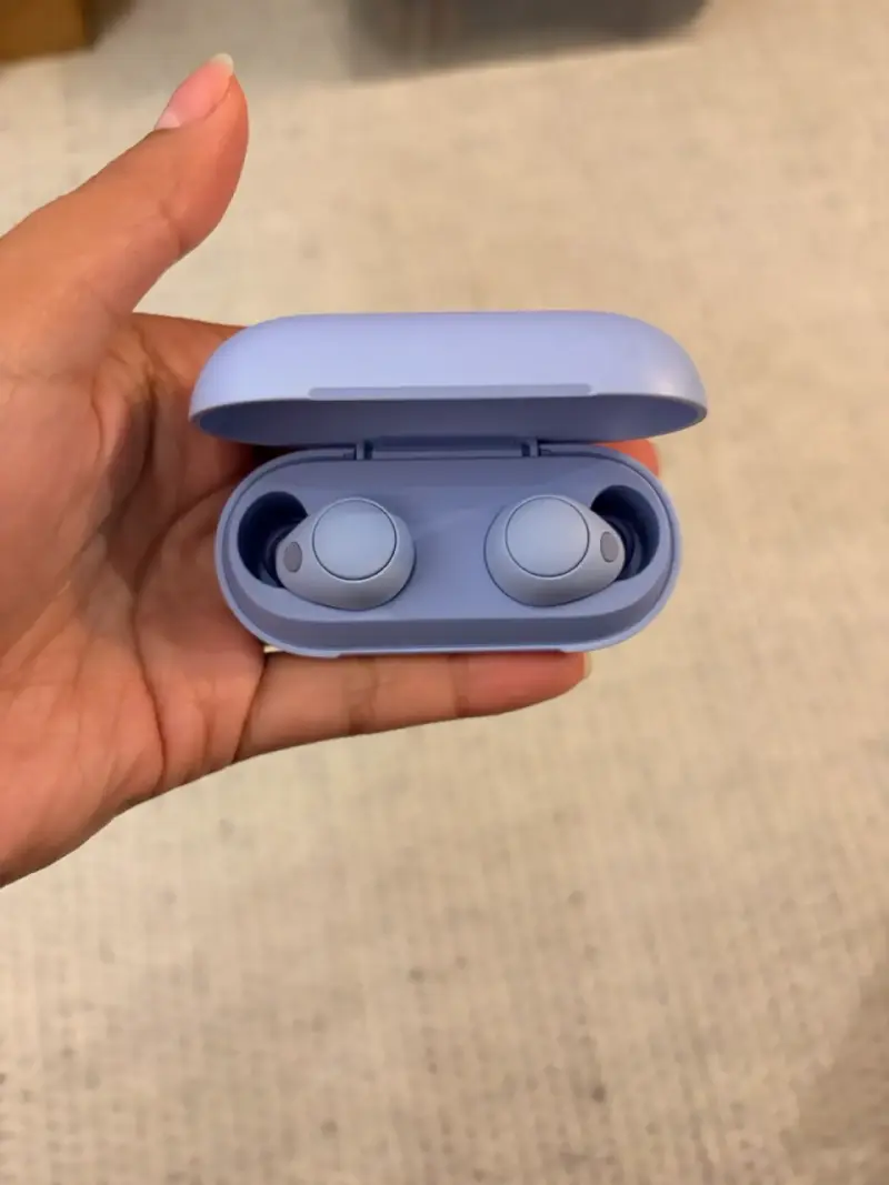 Auriculares inalámbricos Sony lila - 1
