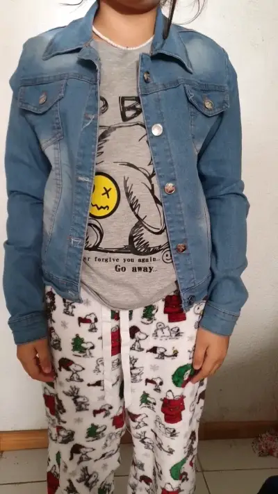 Chaqueta de mezclilla azul para mujer talla 16 - miniatura 1