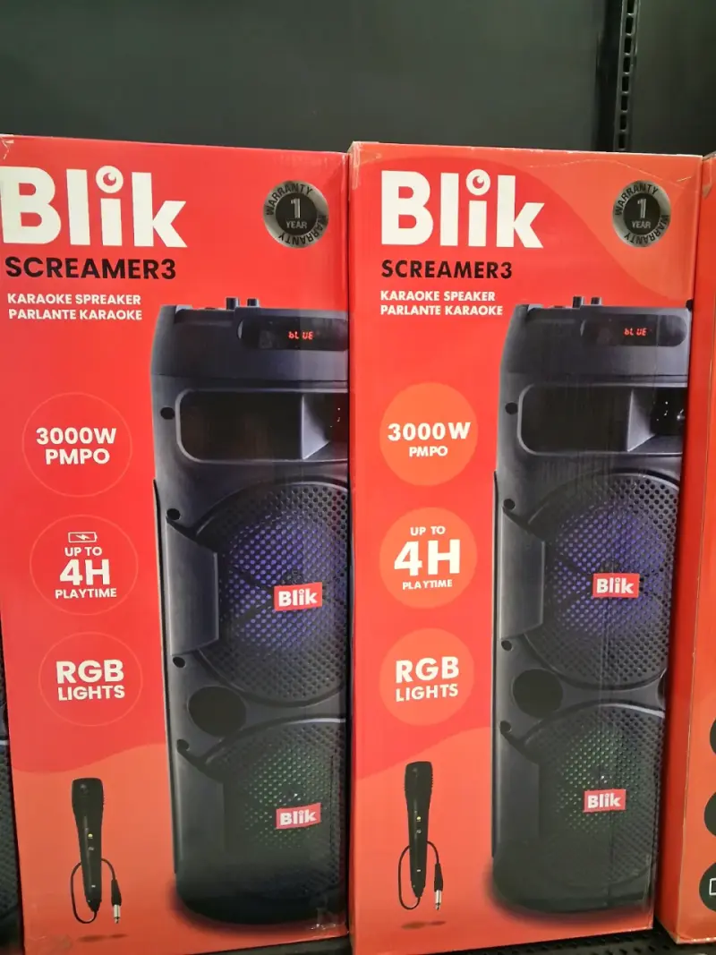 Parlante portátil Blik con karaoke - 2