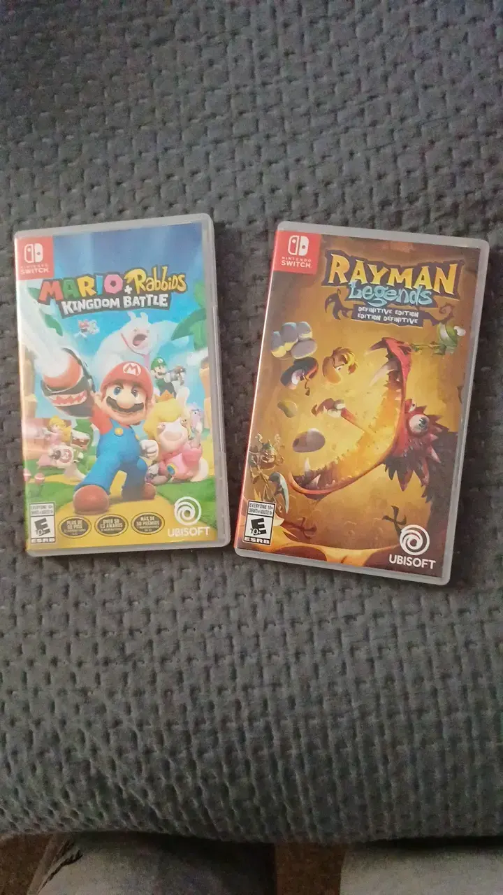 Juegos Nintendo Switch Mario y Rayman