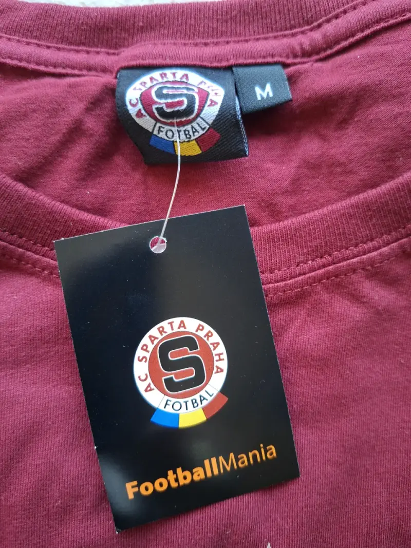 Polera oficial AC Sparta Praga bordó - 3