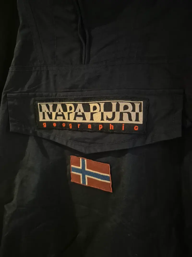 Chaqueta Napapijri anorak azul con capucha - 2