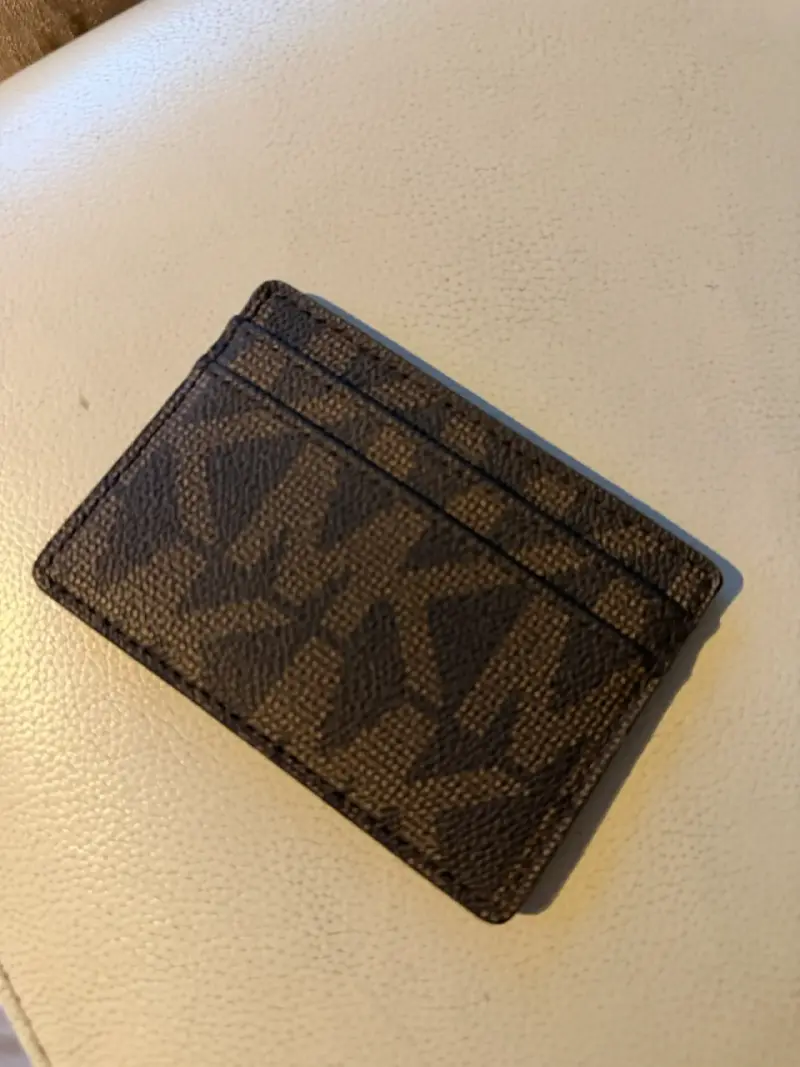 Tarjetero Michael Kors marrón elegante - 2