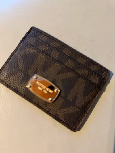 Tarjetero Michael Kors marrón elegante - miniatura 3