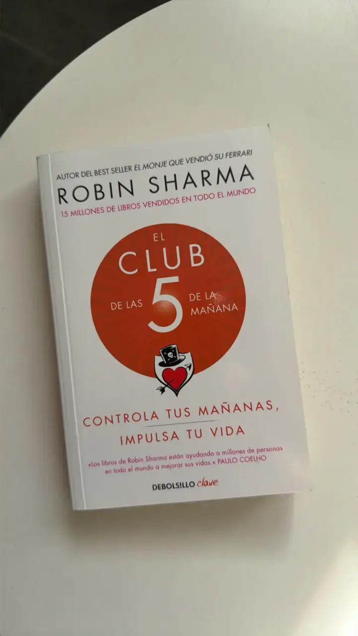 Libro 'El Club de las 5 de la Mañana' de Robin Sharma