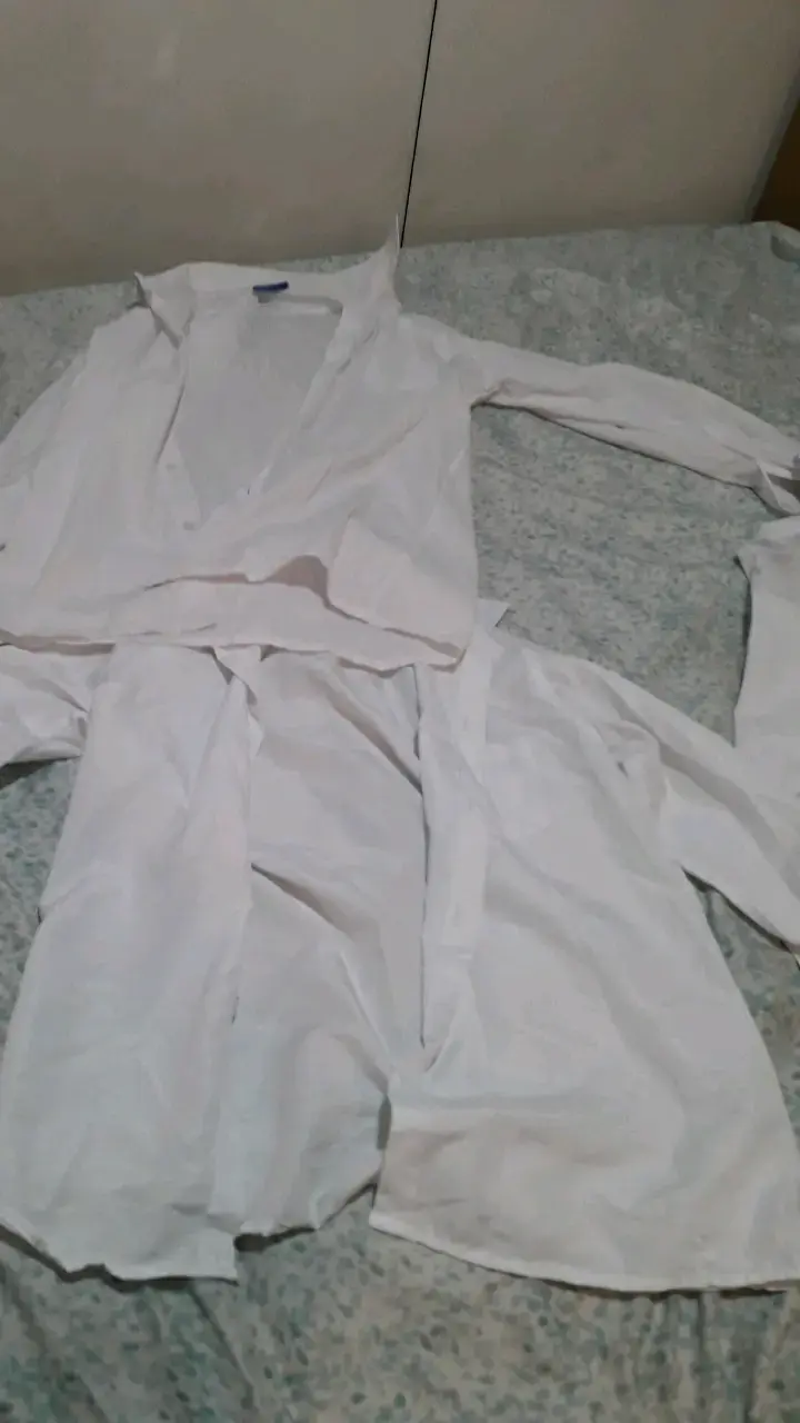 Camisa blanca de hombre manga larga 3 en 10.000 - 2