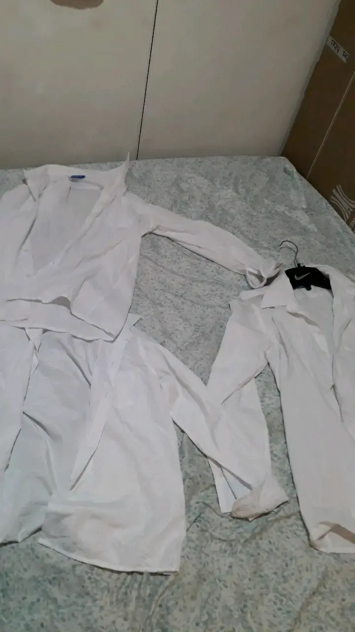 Camisa blanca de hombre manga larga 3 en 10.000 - 3