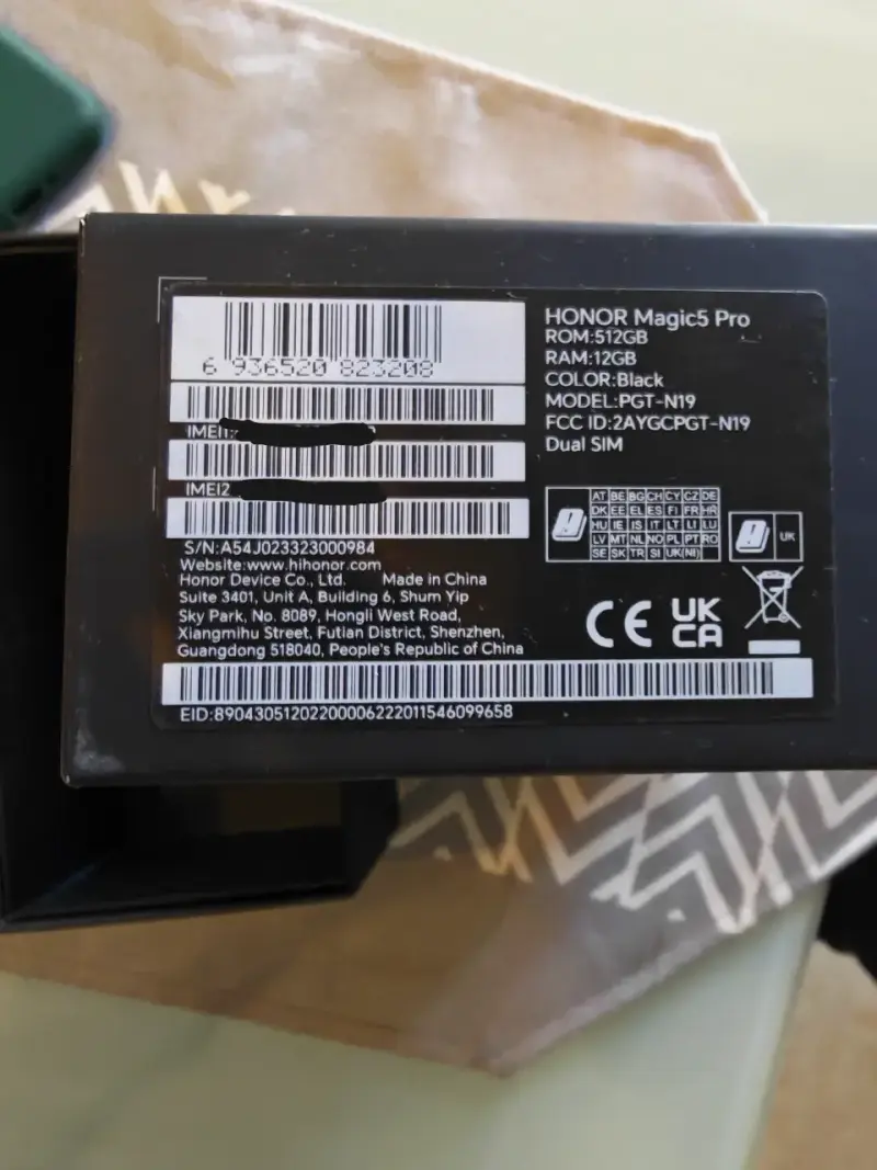 Honor Magic 5 pro 512 GB almacenamiento 12GB RAM - 3