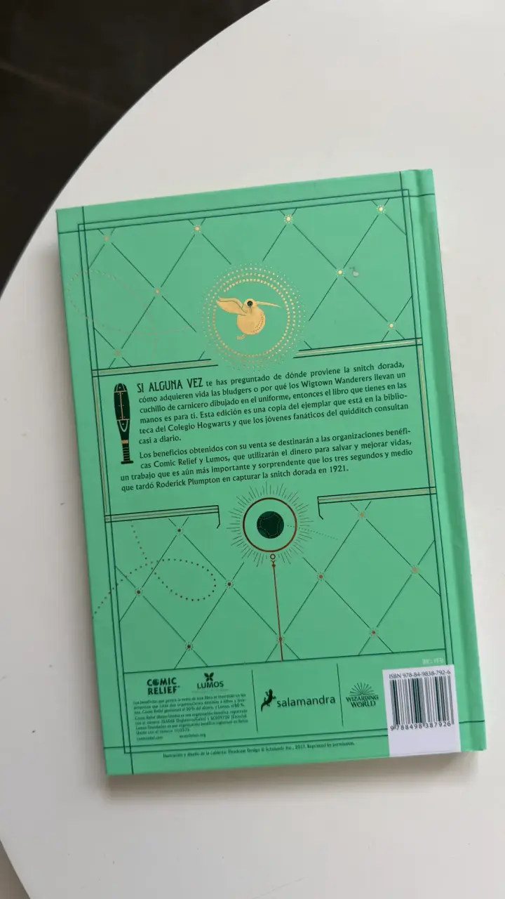 Libro Quidditch a través de los tiempos - 2