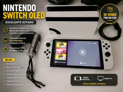 Consola Nintendo Switch OLED + Accesorios - miniatura 4