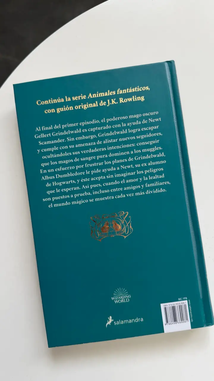 Libro Animales Fantásticos: Los Crímenes de Grindelwald - 2