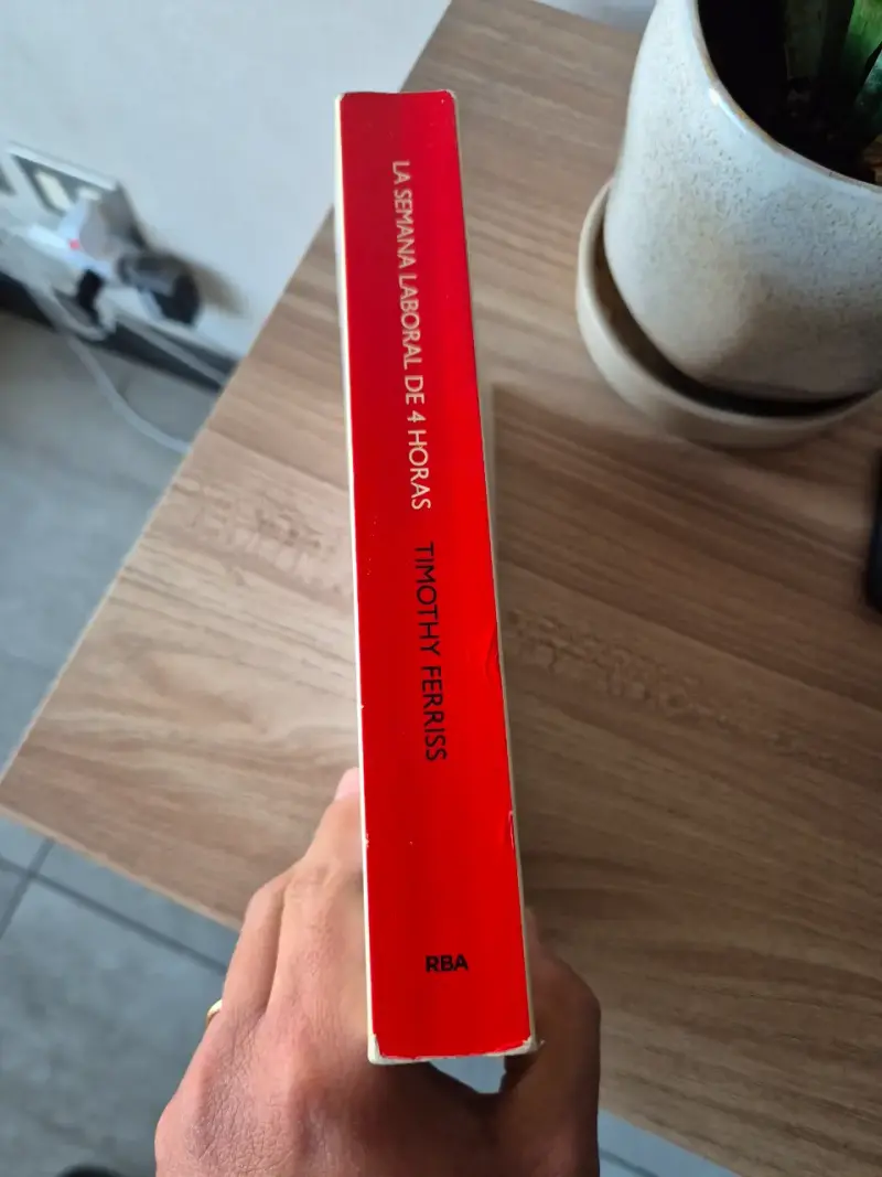 Libro 'La semana laboral de 4 horas' de Timothy Ferriss - 2