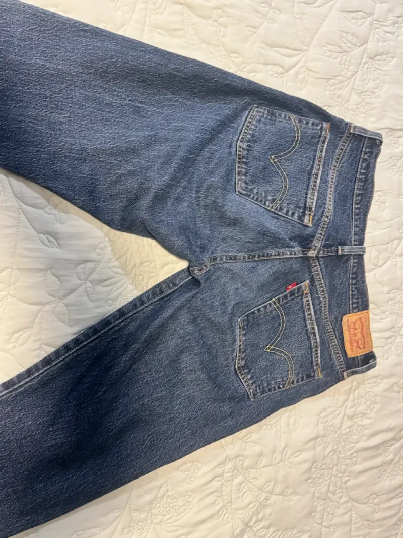 Jeans azul levis modelo 501 skinny - 2
