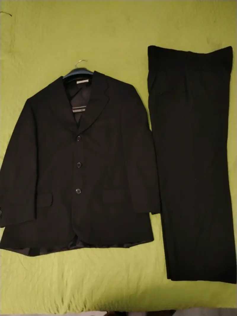 Traje (terno negro) - 1