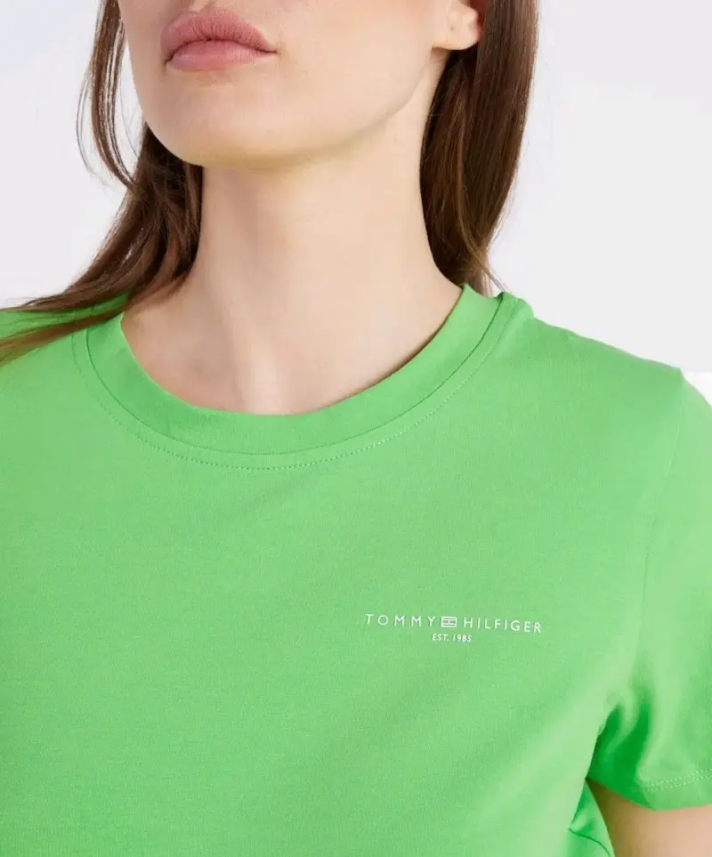 Polera Tommy Hilfiger Regular Fit Verde M - 2