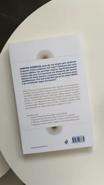 Libro Hábitos Atómicos de James Clear - miniatura 2