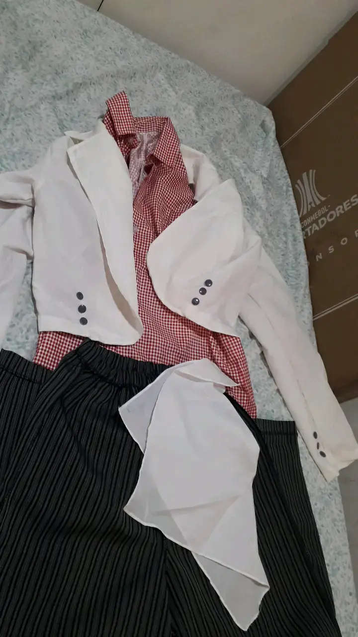 Traje de huaso chileno para niño talla 16 niño - 4