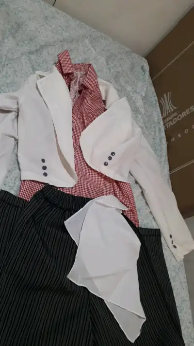 Traje de huaso chileno para niño talla 16 niño - miniatura 4