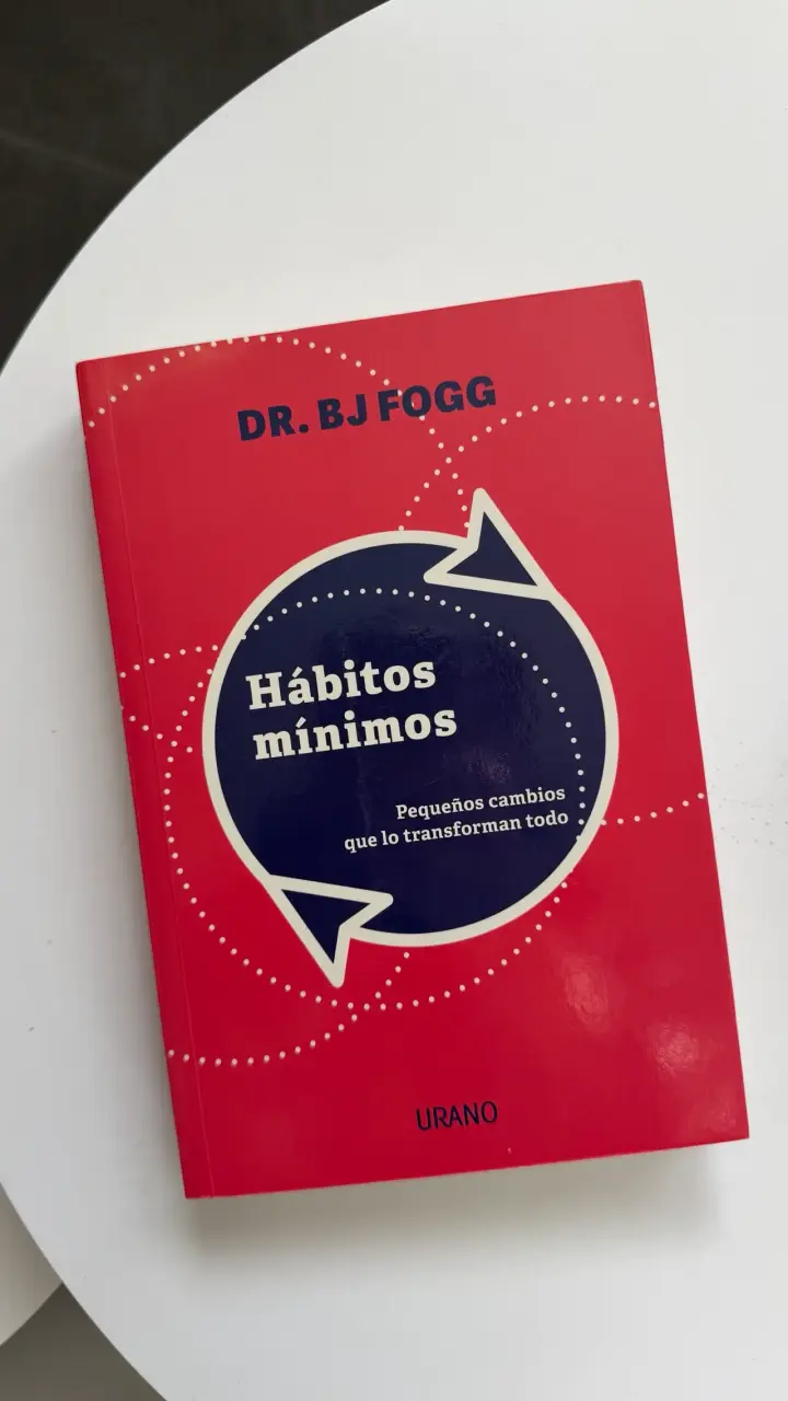 Libro 'Hábitos mínimos' de BJ Fogg