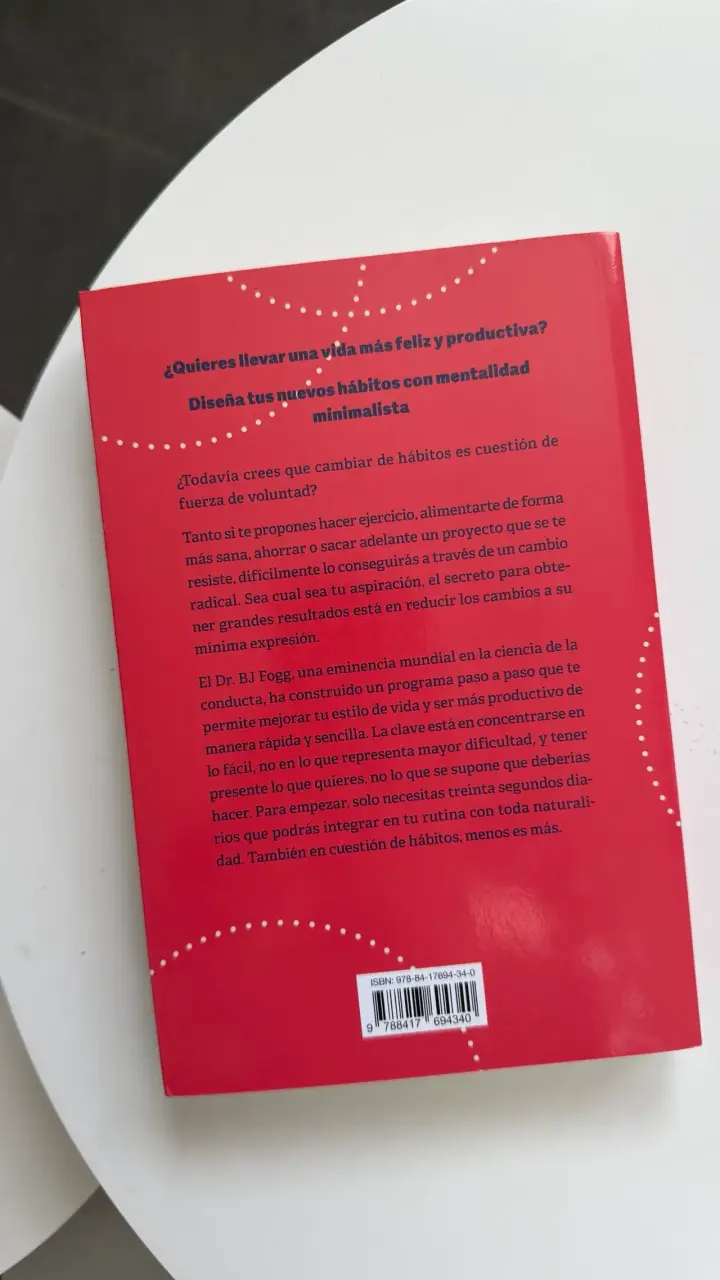 Libro 'Hábitos mínimos' de BJ Fogg - 2