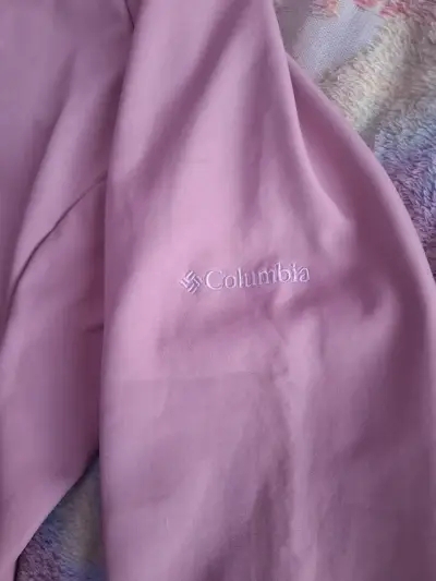 Chaqueta Columbia rosa para mujer - miniatura 3