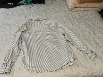 Camisa tipo chaqueta de rayas Levi's para mujer - miniatura 2