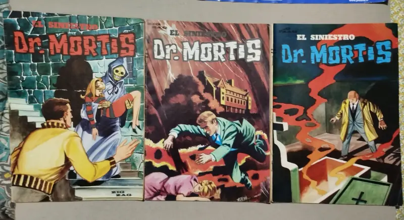 Lote 12 revistas iEl Siniestro Dr. Mortis - 2