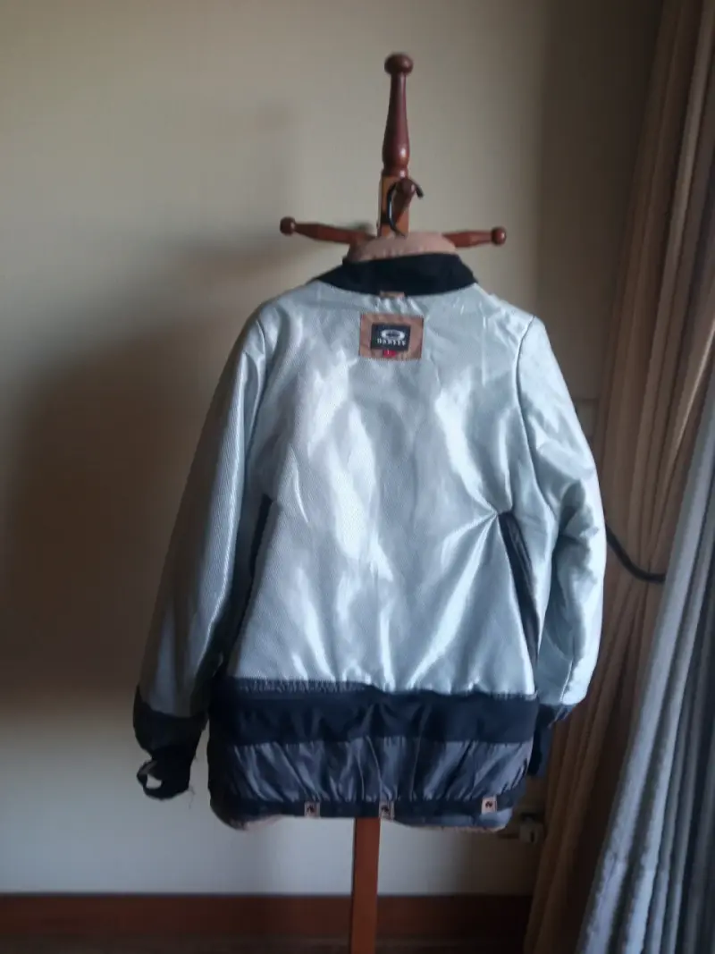 Chaqueta impermeable bicolor - 4