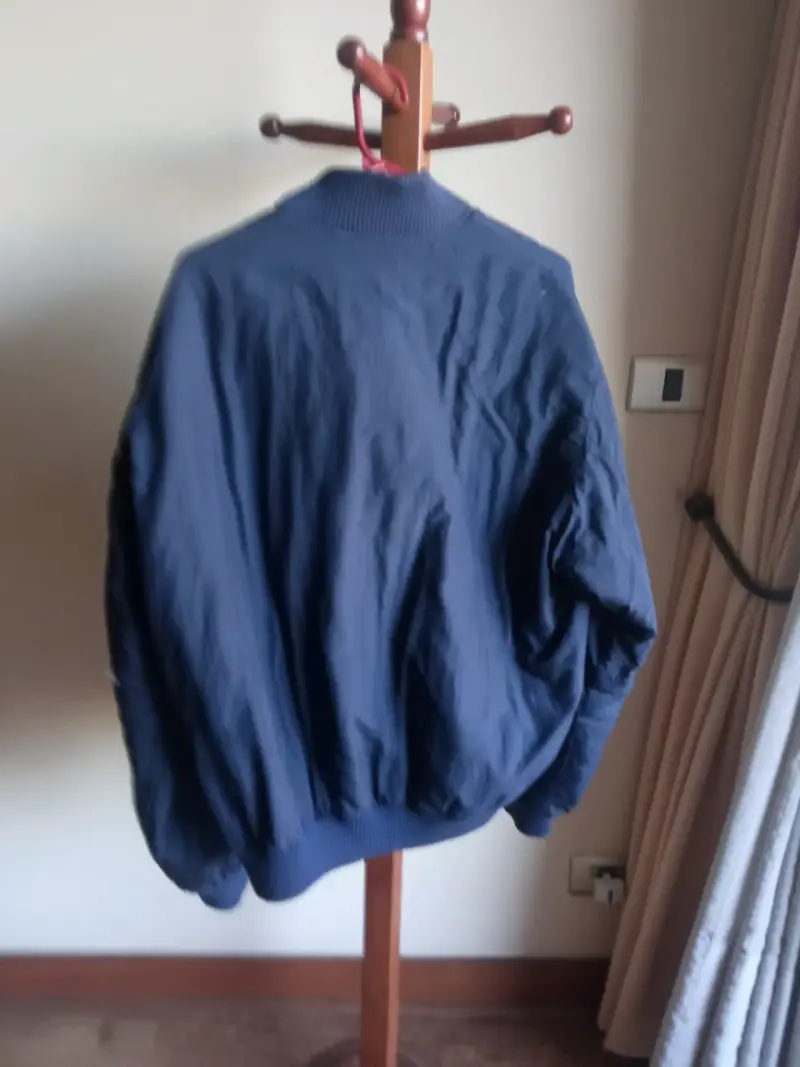 Chaqueta bomber azul marino - 2