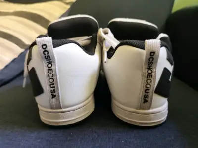 Zapatillas DC Court Graffik  BLANCAS USADAS - miniatura 3