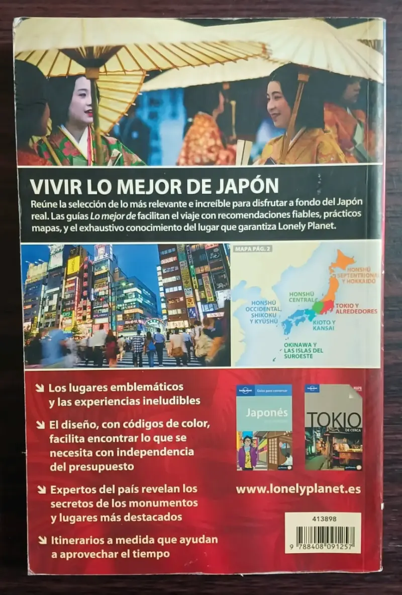 Guía de viaje Lonely Planet Japón - 3