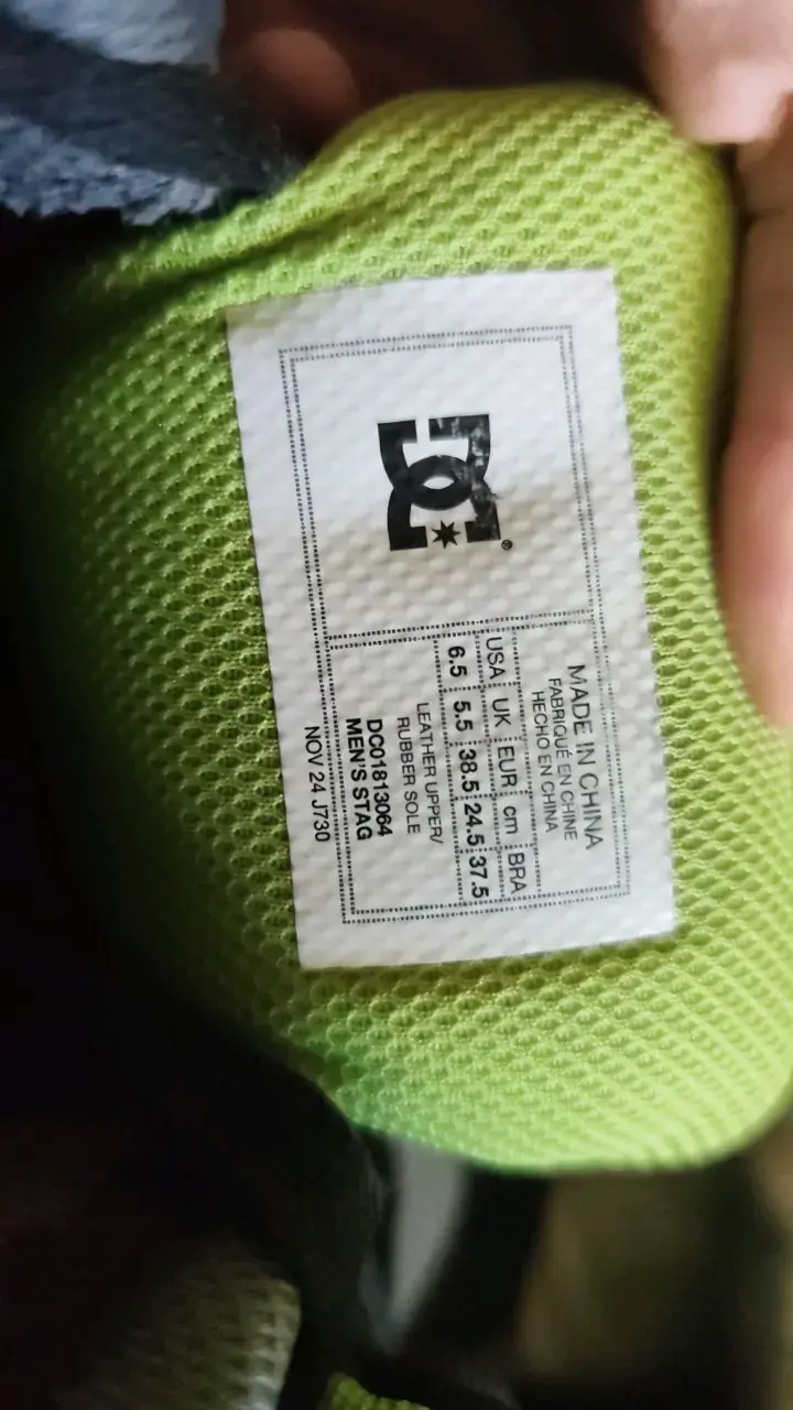 Zapatillas DC Stag Color verde - 5