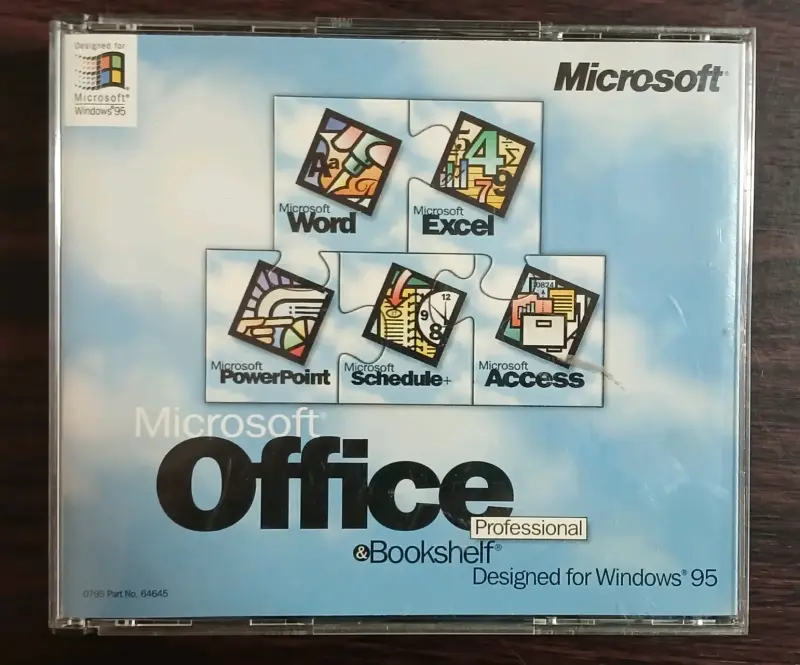 Microsoft Office Professional para Windows 95 - 1