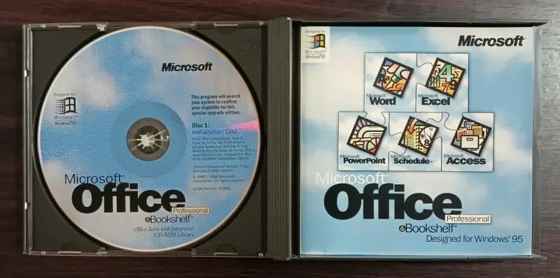 Microsoft Office Professional para Windows 95 - 2