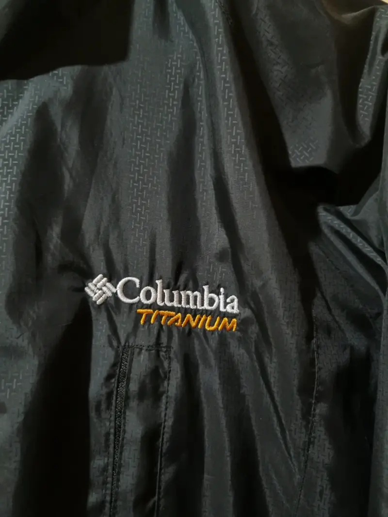 Chaqueta impermeable Columbia Titanium negra - 2