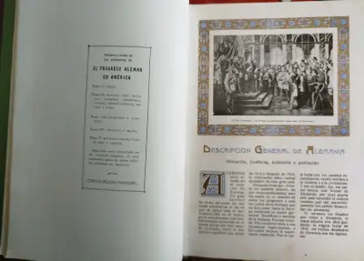 Libro antiguo 'El Progreso Alemán en Chile' 1924 - miniatura 3
