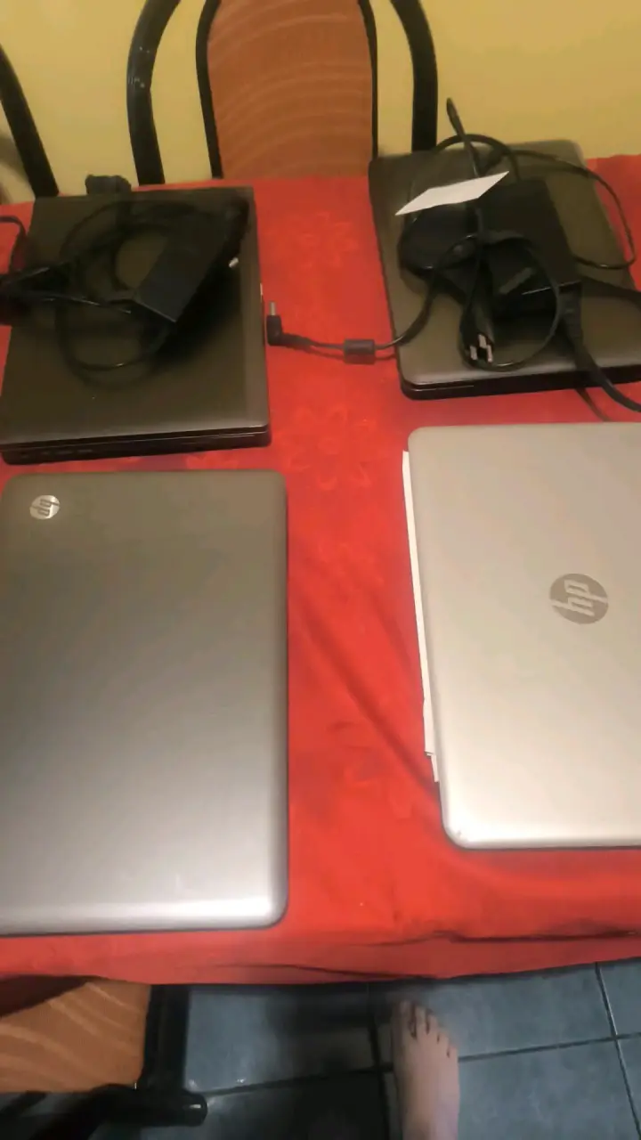 Lote de laptops HP usadas en buen estado