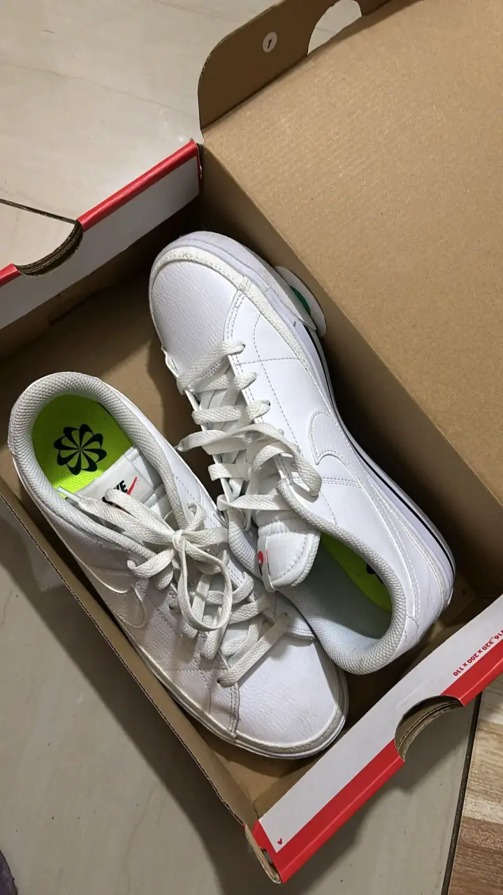 Zapatillas deportivas blancas de cuero - 2
