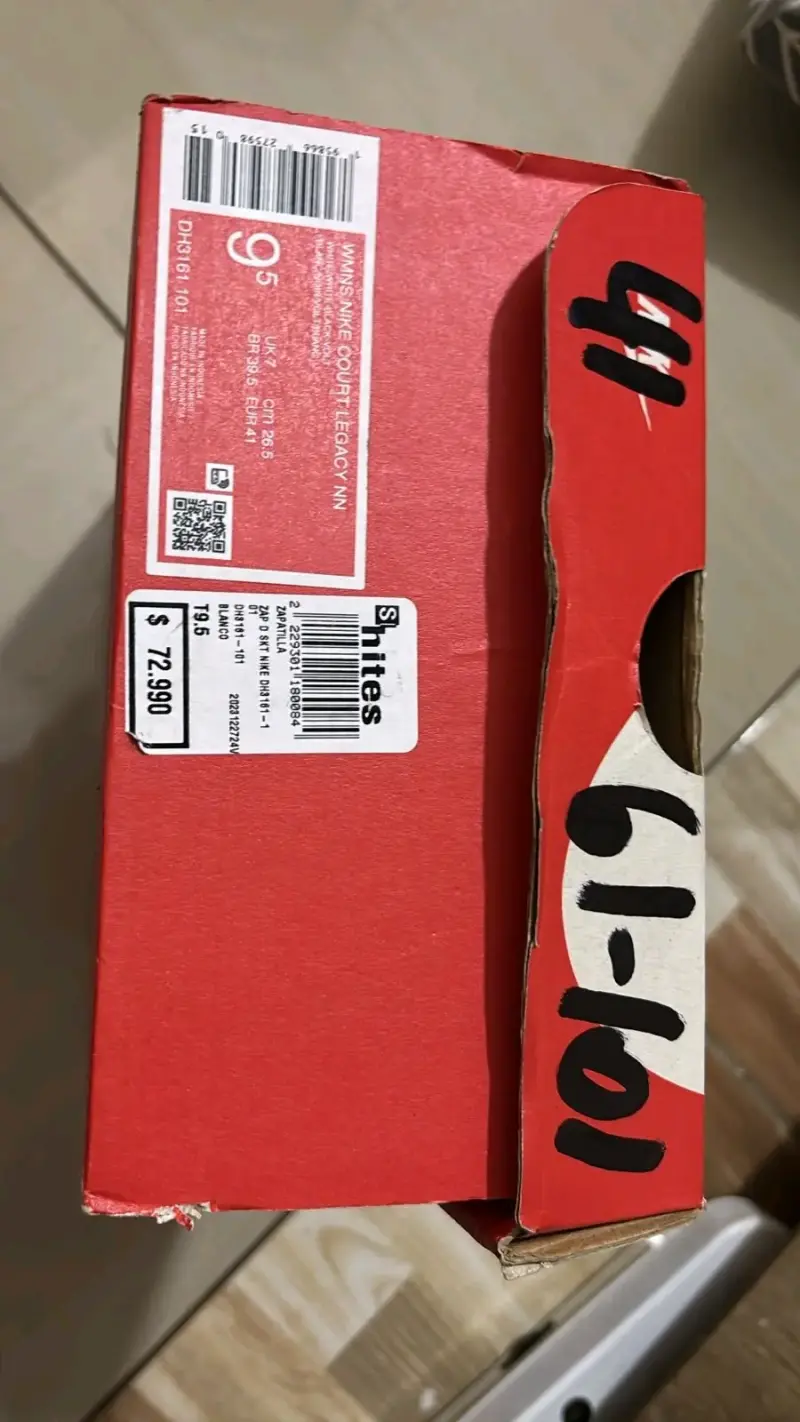 Zapatillas deportivas blancas de cuero - 3